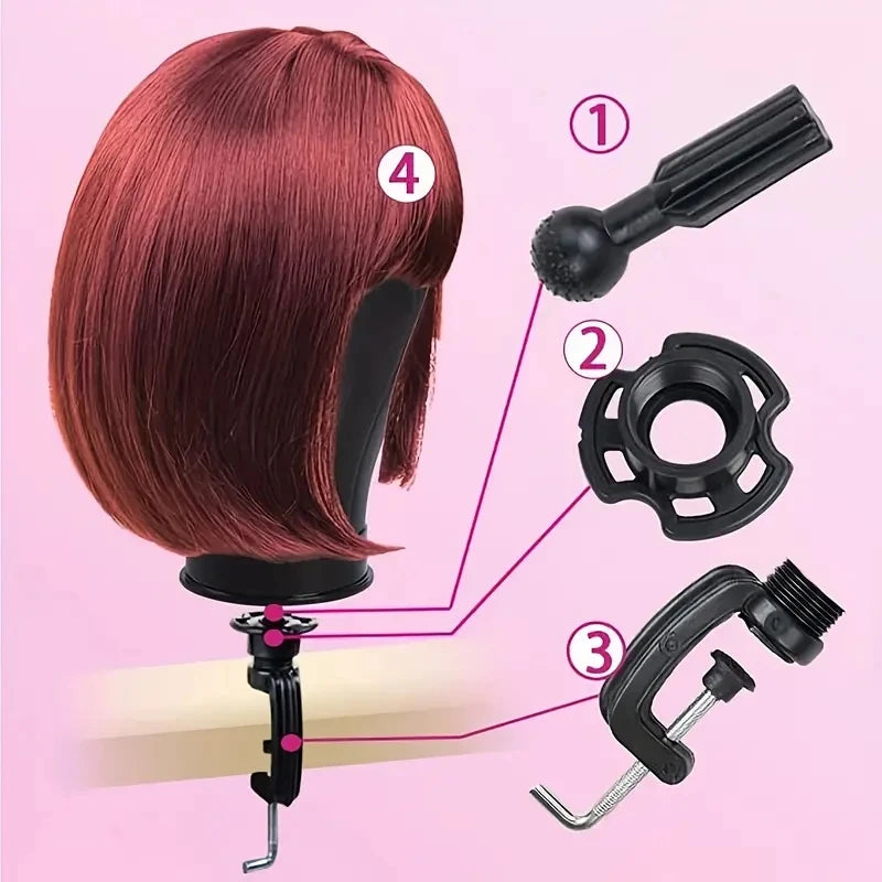 22 Inch Mannequin Head With Stand